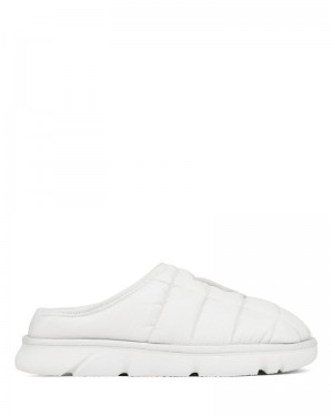 Naked Wolfe Montana Papucs Férfi Fehér | Hungary 9756XMJTA