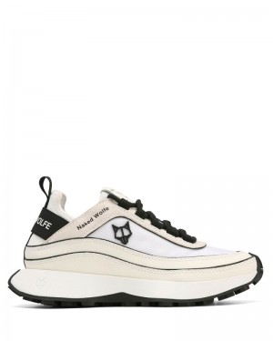 Naked Wolfe Petal Nejlon Sportcipő Női Fehér | Hungary 6438JRXEK