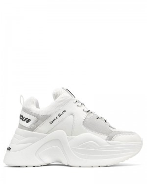 Naked Wolfe Pálya Sportcipő Női Fehér | Hungary 6193QGVRH