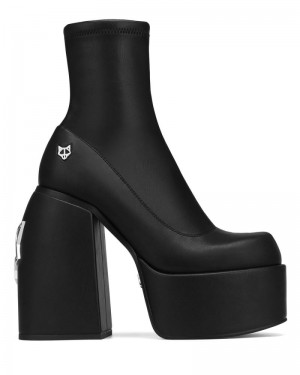 Naked Wolfe Sugar Stretch Platform Csizma Női Fekete | Hungary 6721ZKCRQ