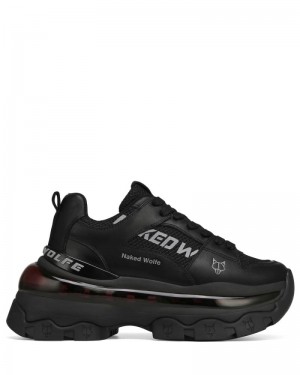 Naked Wolfe Szél Sportcipő Női Fekete | Hungary 5219XPCDG