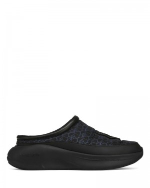 Naked Wolfe Tide Triple Papucs Férfi Fekete | Hungary 4385UBLAP