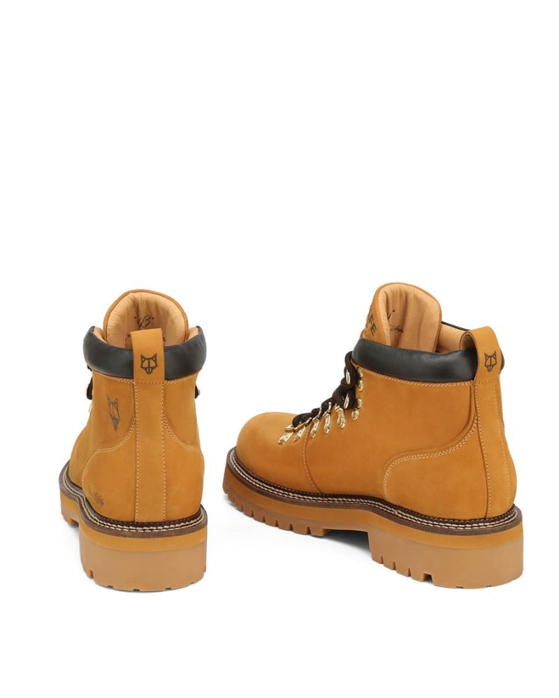 Naked Wolfe Bear Wheat Bőr Csizma Férfi Barna | Hungary 5243HULRK