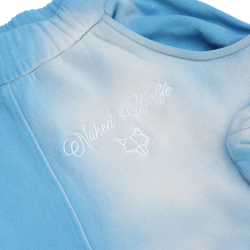 Naked Wolfe Cargo Vintage Melegítőnadrág Férfi Kék | Hungary 8159QMUBT