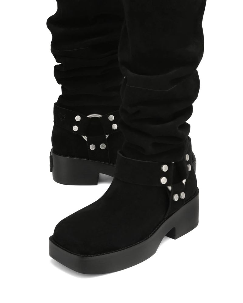 Naked Wolfe Crook Velúr Térdig Érő Csizma Női Fekete | Hungary 4285SNUKO