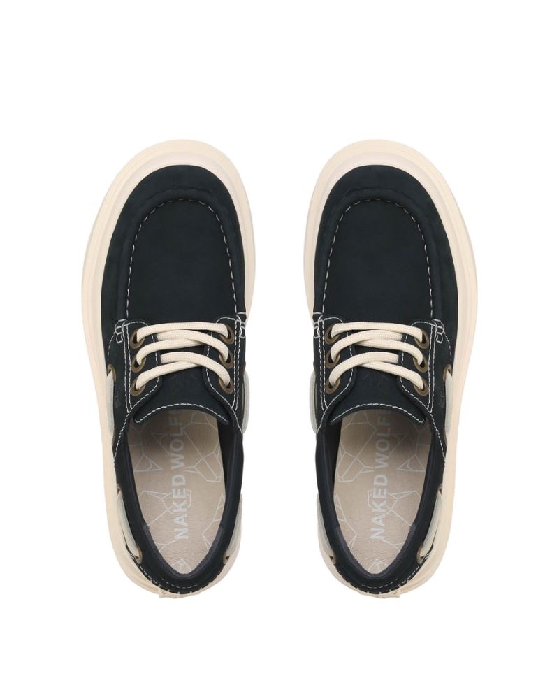 Naked Wolfe Dock Loafers Férfi Sötétkék | Hungary 3540XAGMR