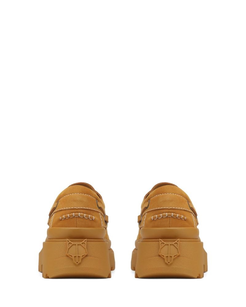 Naked Wolfe Dock Wheat Loafers Férfi Barna | Hungary 7845RPIUB