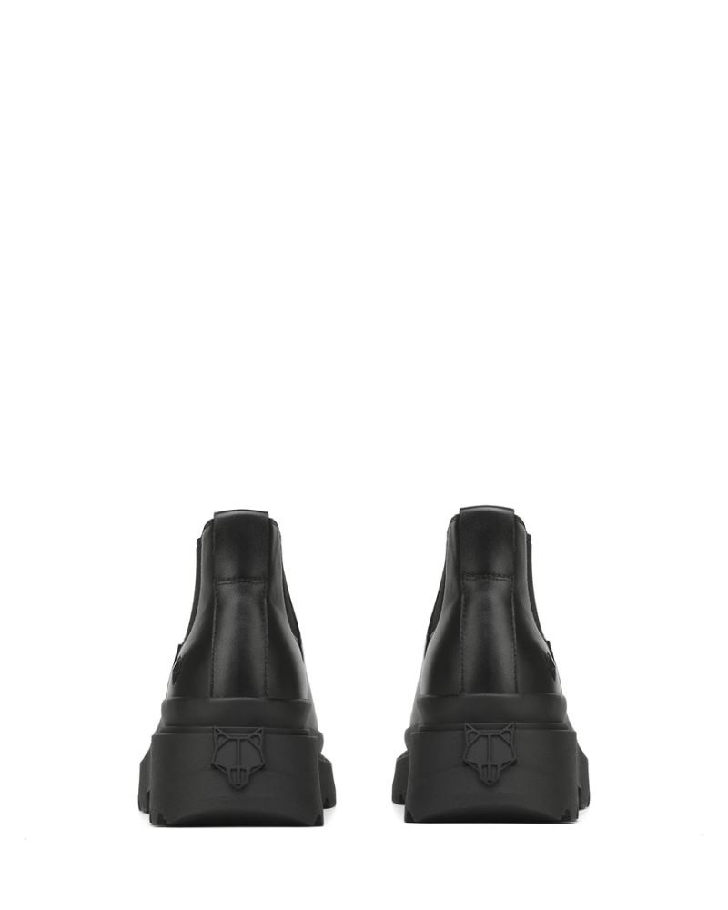 Naked Wolfe Doom Bőr Csizma Férfi Fekete | Hungary 7368RXACY
