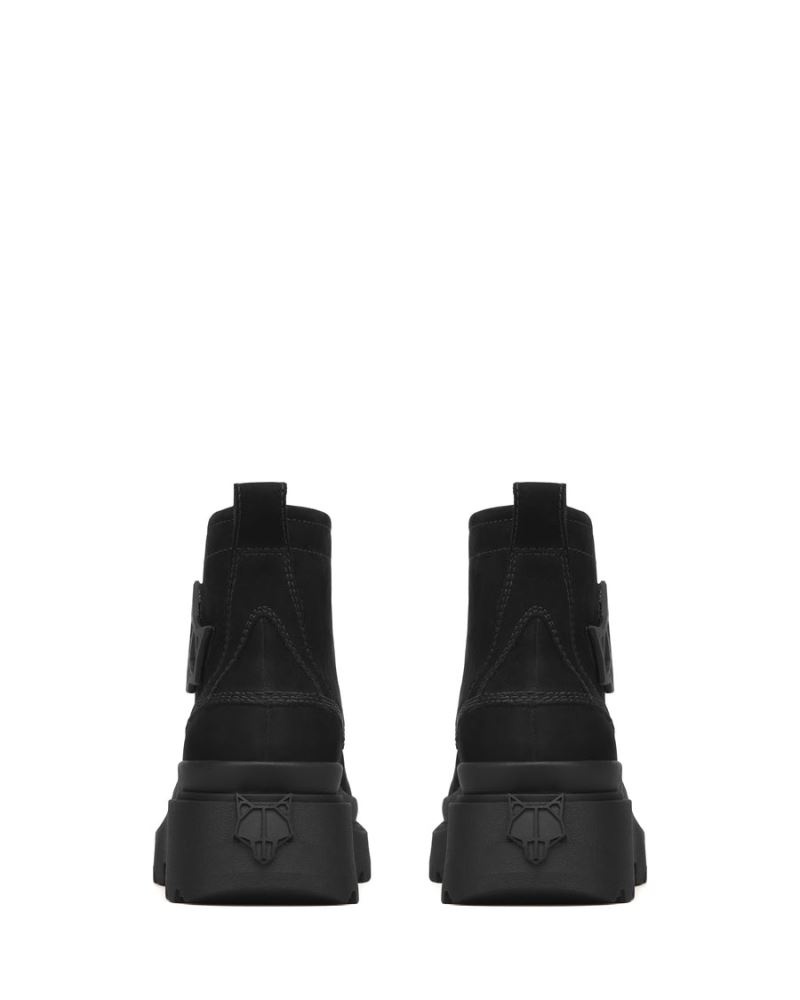 Naked Wolfe Drago Nubuk Csizma Férfi Fekete | Hungary 1456PWBQE