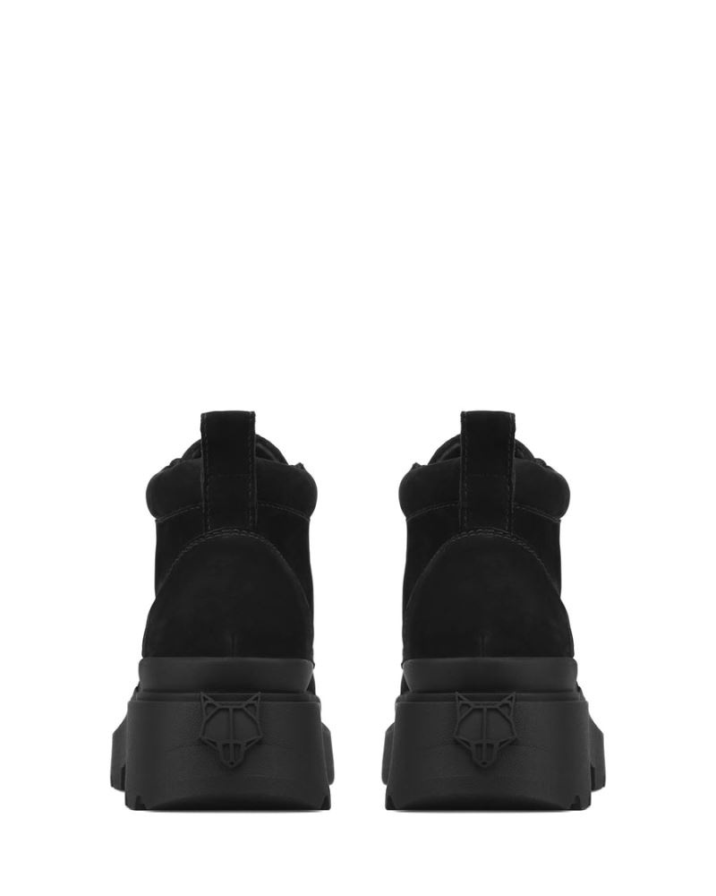 Naked Wolfe Drown Nubuk Csizma Férfi Fekete | Hungary 7438ICYVT