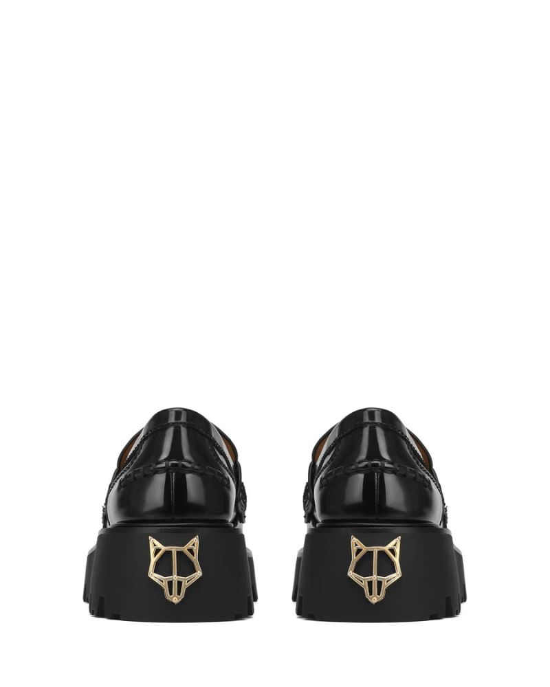 Naked Wolfe Flawed Box Loafers Női Fekete | Hungary 0637JXVWZ