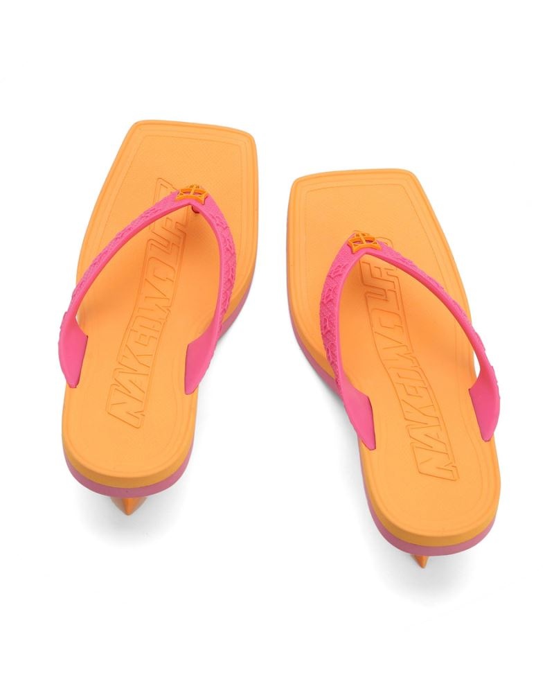 Naked Wolfe Foxy Watermelon Magassarkú Női Sárga Rózsaszín | Hungary 1462QKHDL