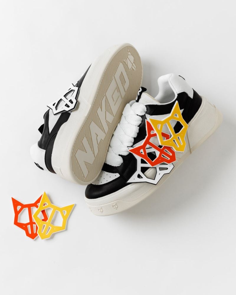 Naked Wolfe Kosa Sportcipő Férfi Fekete Fehér | Hungary 7045BUYZJ