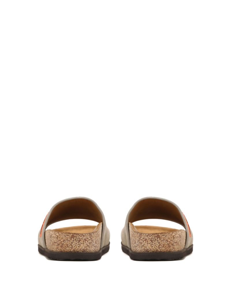 Naked Wolfe Moody Velúr Papucs Férfi Szürke Barna | Hungary 5196NWYFT