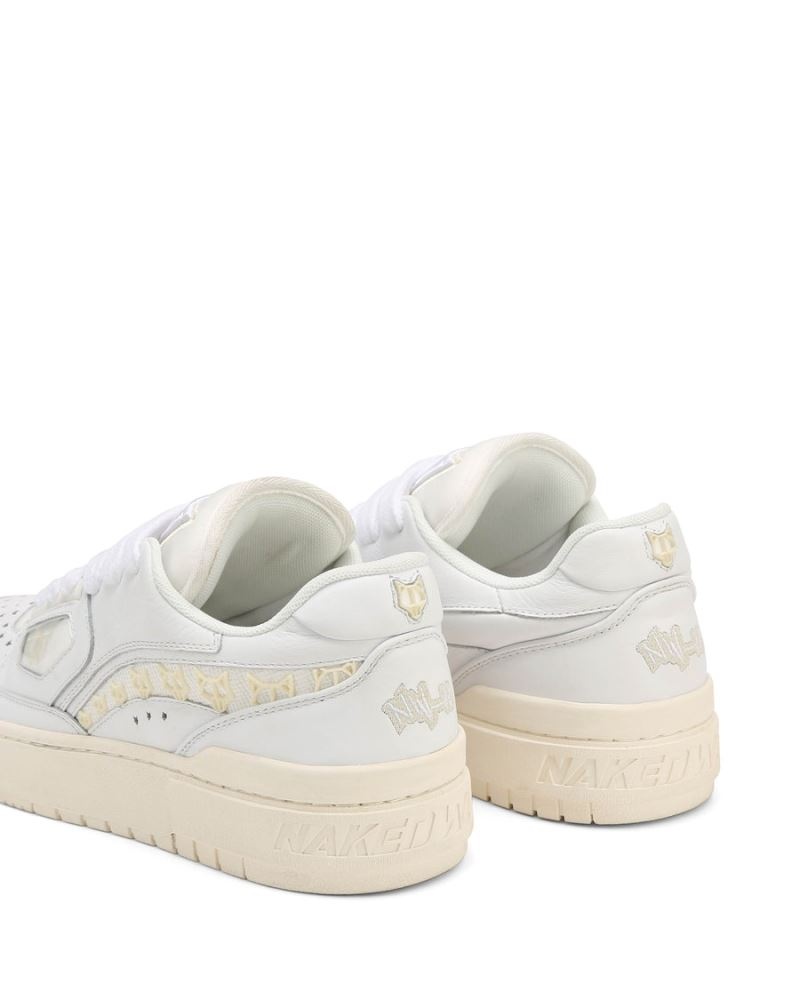 Naked Wolfe NW-00 Vintage Sportcipő Férfi Fehér | Hungary 5219JKFHW