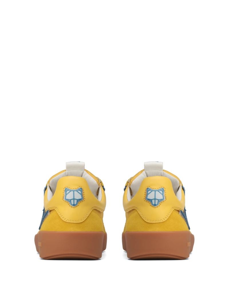 Naked Wolfe Palm Nejlon Sportcipő Férfi Sárga | Hungary 0739CASLV