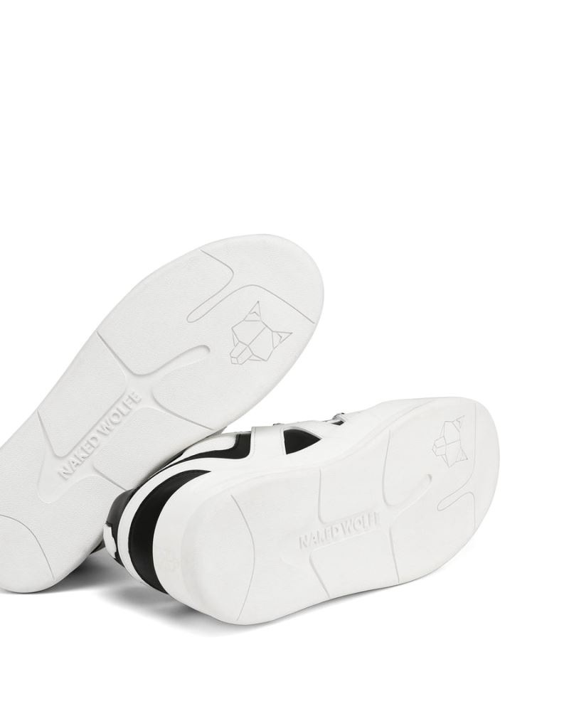 Naked Wolfe Papucs Combo Sportcipő Férfi Fekete Fehér | Hungary 5170RIBOV