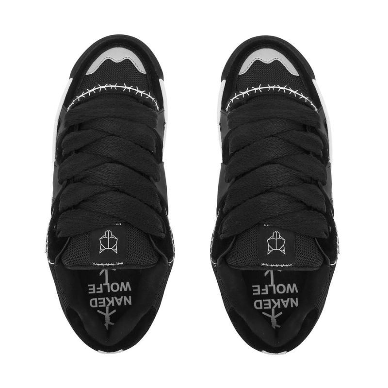 Naked Wolfe Papucs Sportcipő Férfi Fekete | Hungary 1849ZGCXB