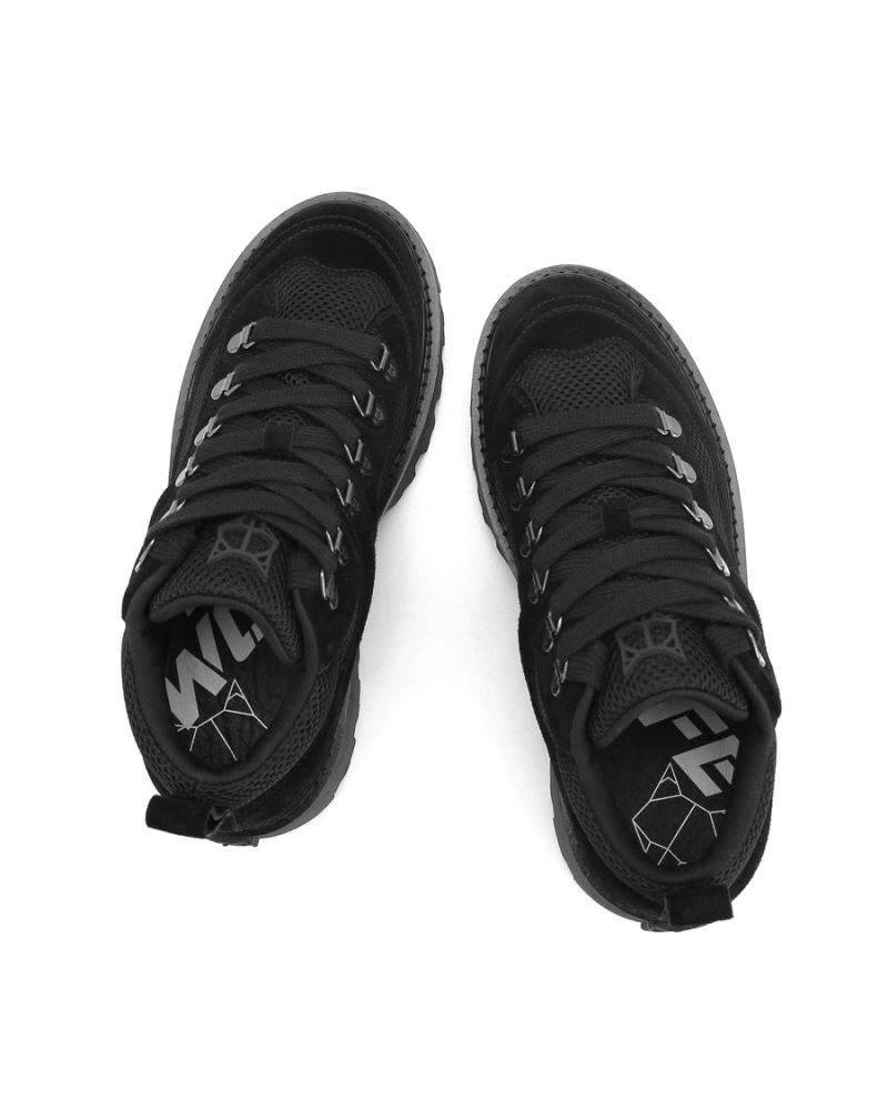 Naked Wolfe Robin Velúr Platform Csizma Női Fekete | Hungary 2678KOFLU