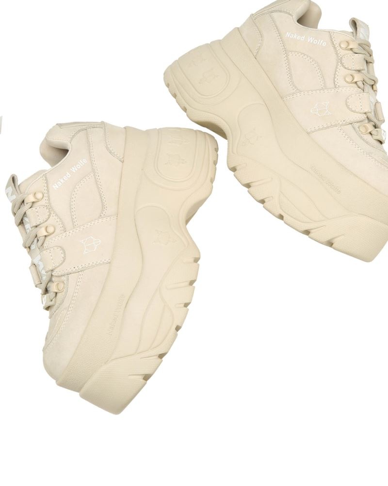 Naked Wolfe Sinner Oat Sportcipő Női Bézs | Hungary 1792KILGV