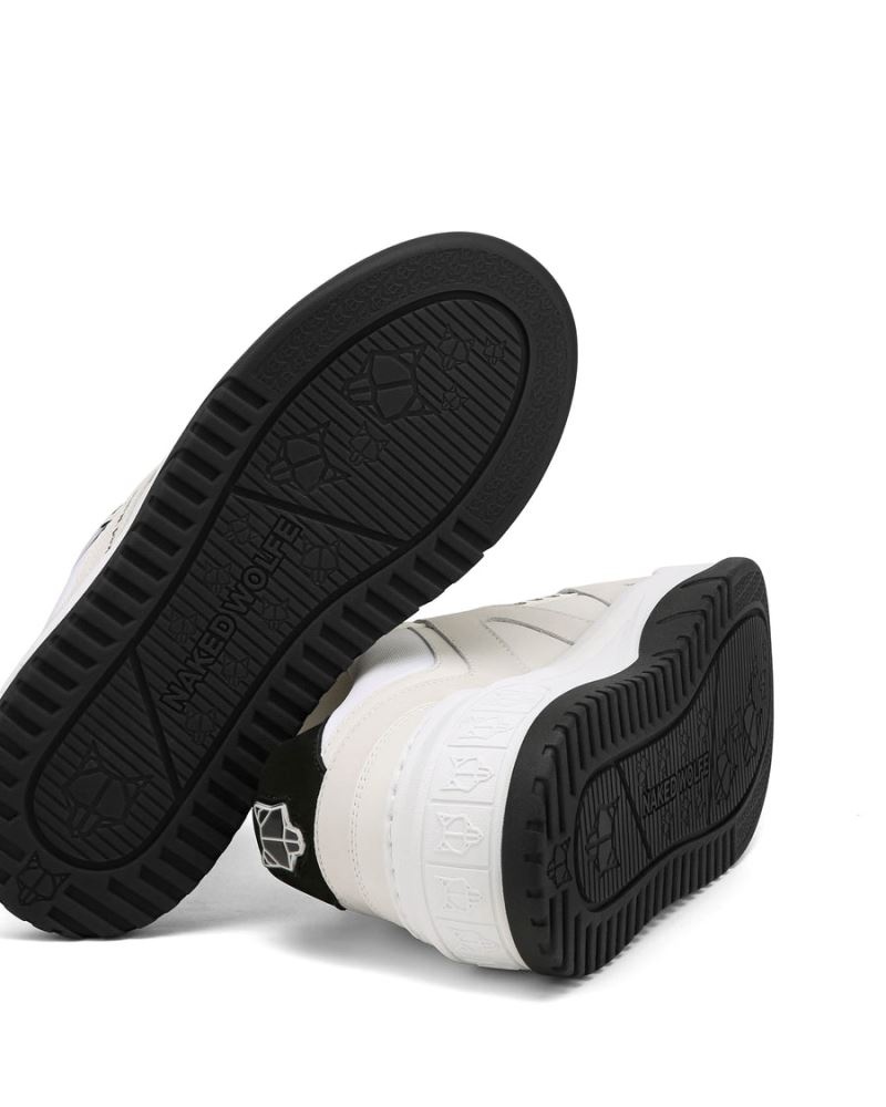 Naked Wolfe Skating Nubuk/Cow Velúr Sportcipő Női Fehér | Hungary 8793SEURL