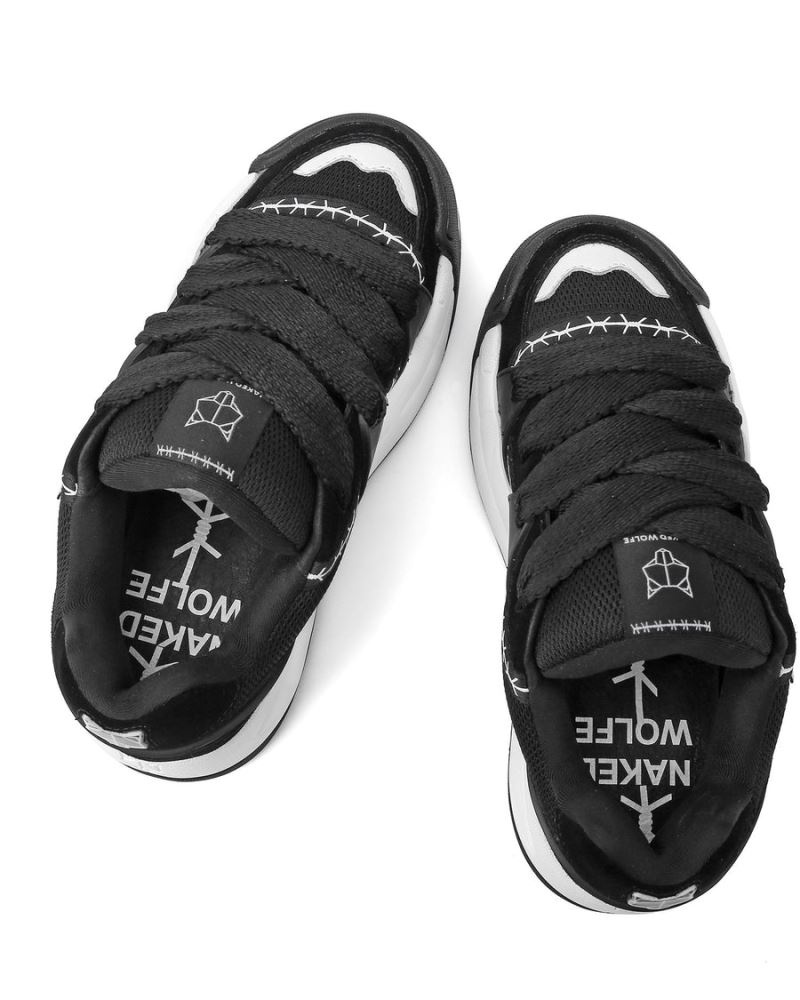 Naked Wolfe Slider Sportcipő Női Fekete | Hungary 4536DFZAU