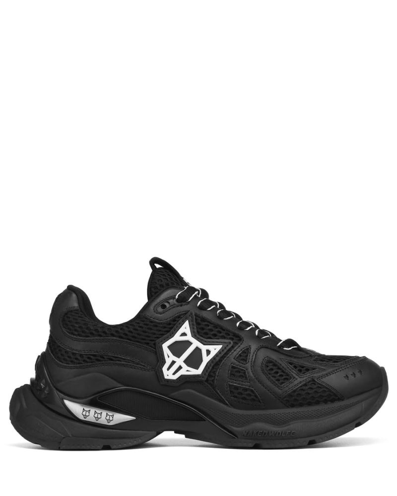 Naked Wolfe Smash Double Mesh Sportcipő Női Fekete | Hungary 7324AOLUG