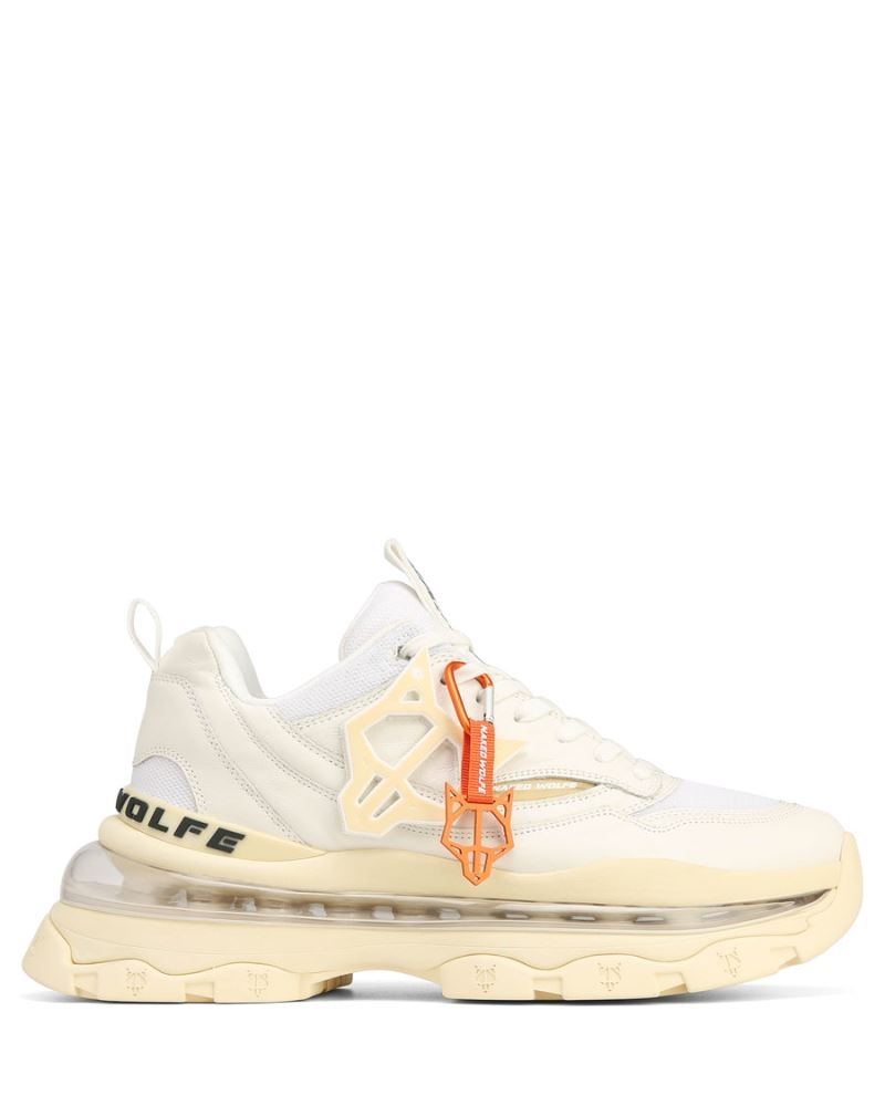 Naked Wolfe Spring Sportcipő Férfi Fehér | Hungary 3670BAVQH