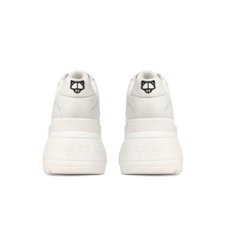 Naked Wolfe Sprinter Bőr Sportcipő Női Fehér | Hungary 5837AGKDV