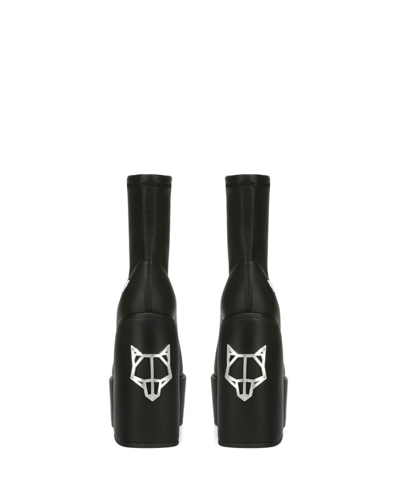 Naked Wolfe Sugar Stretch Platform Csizma Női Fekete | Hungary 6721ZKCRQ