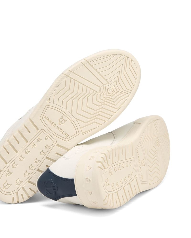 Naked Wolfe Típusok-R Bőr Combo Sportcipő Férfi Fehér | Hungary 8147QDSTP