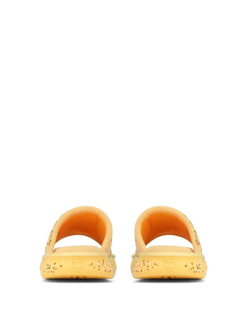Naked Wolfe Vegas Mesh Papucs Férfi Sárga | Hungary 6591GMXBZ