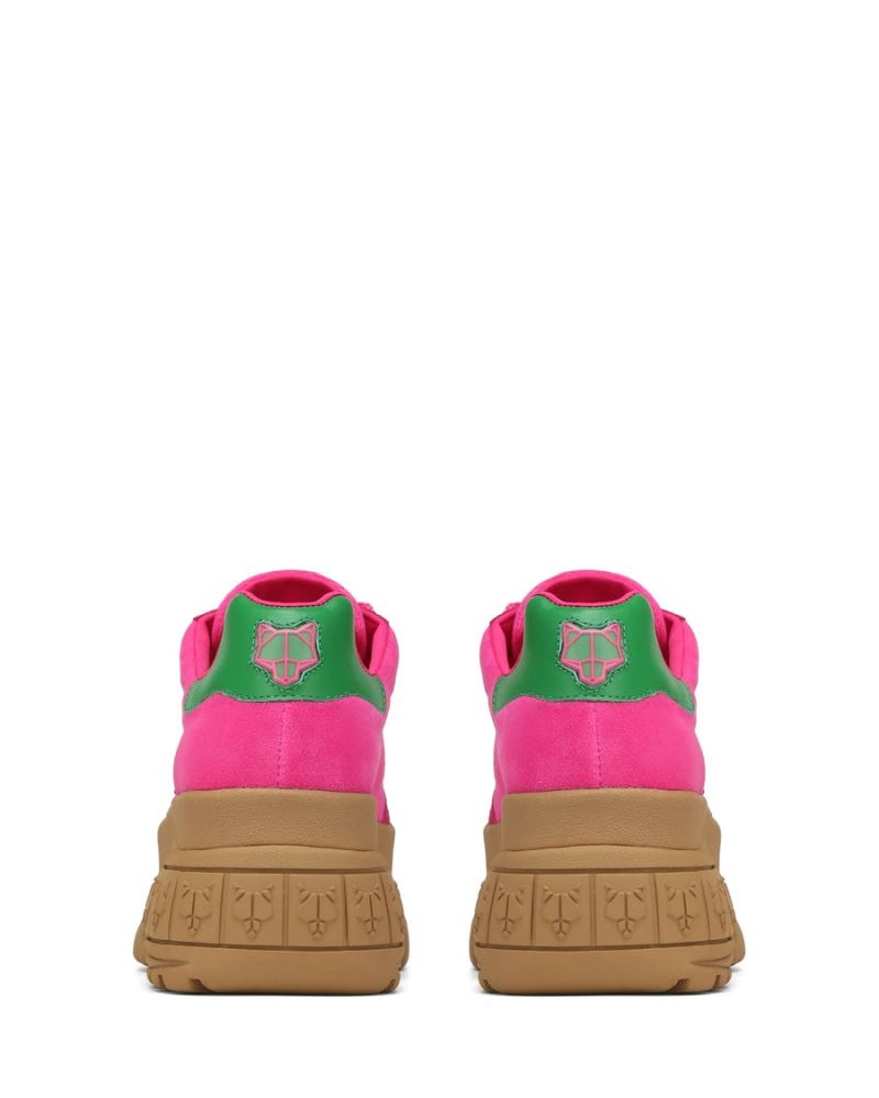 Naked Wolfe Warrior Velvet Sportcipő Női Rózsaszín | Hungary 5893GJCLF