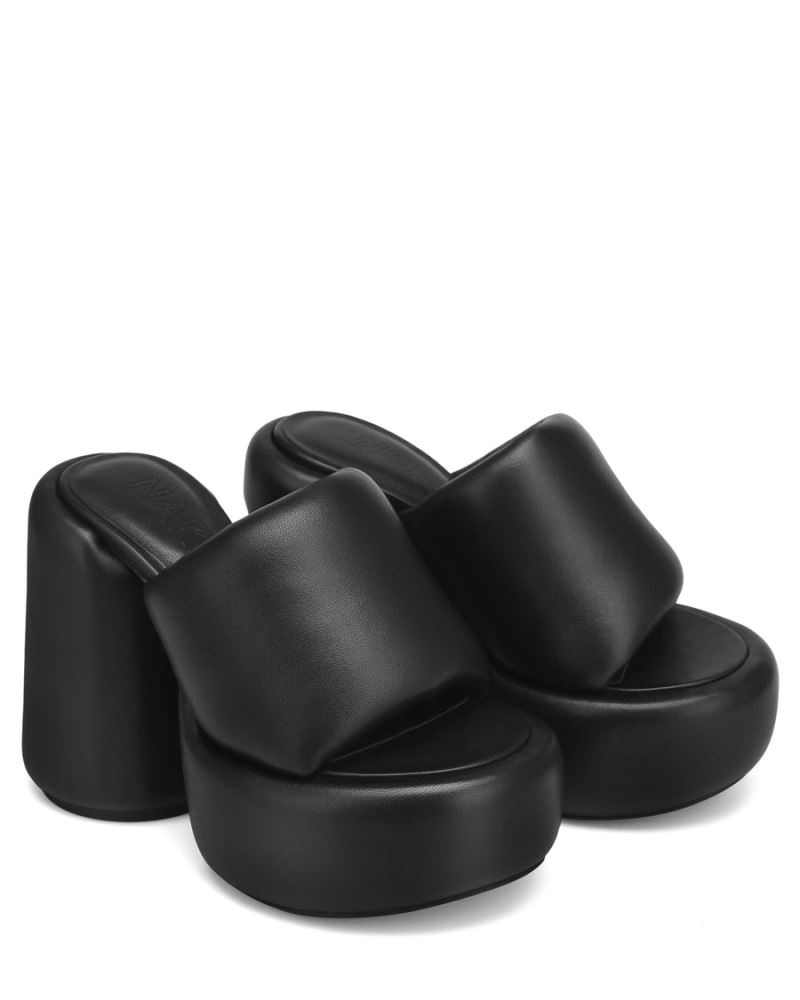 Naked Wolfe Wow Platform Szandál Női Fekete | Hungary 3492LVZUO